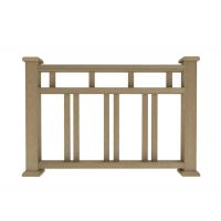 Ограждение из ДПК В1 натуральный Ограждение из ДПК В1 натуральный