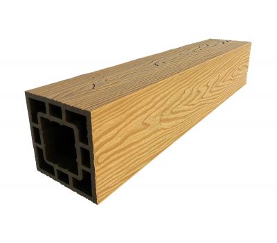 Столб опорный ДПК 125×125 Орех от производителя  Deckart (Россия) по цене 2 033 р