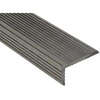 Уголок из ДПК 70х35 Графит