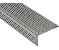 Уголок из ДПК 70х35 Серый