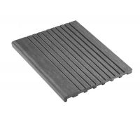 Ступень полнотелая из ДПК Step Серый