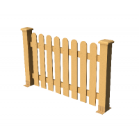 Декоративные ограждения ДПК " Сежурне", Песчаник, шлифованное Декоративные ограждения ДПК " Сежурне", Песчаник, шлифованное