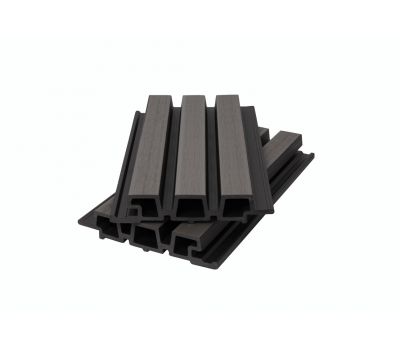 Фасадная панель брусковая из ДПК CO-EX Grey dark от производителя  Polivan Group по цене 1 093 р