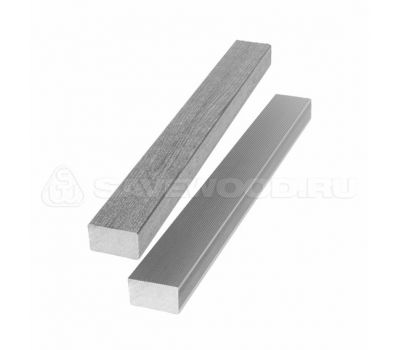 Брус лавочный ДПК полнотелый Пепельный от производителя  Savewood по цене 670 р