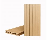 Террасная доска КЛАССИК пустотелая с пазом Дуб Севилья