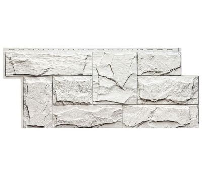 Фасадные панели СЕРИЯ ЭКО-1 ГРАНИТ ЛЕОН - Уайт от производителя Т-сайдинг по цене 520 р Фасадные панели СЕРИЯ ЭКО-1 ГРАНИТ ЛЕОН - Уайт от производителя Т-сайдинг по цене 520 р