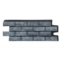 Фасадные панели Колотый Камень Элит Антрацит (чёрный шов)