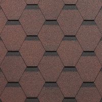 Гибкая черепица СОТА Красный