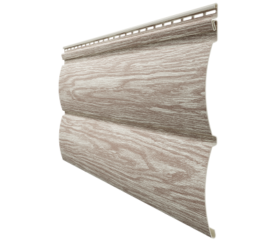 Виниловый сайдинг - серия LUX Блок-Хаус D4,7T,( под бревно) Орех от производителя  Docke по цене 525 р